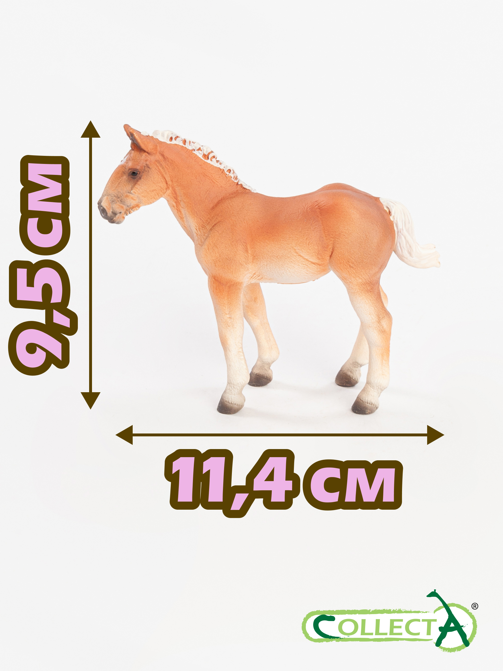 Фигурка Collecta Жеребенок лошади Норикер - фото 2