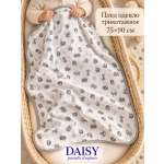 Одеяло Daisy Зоопарк графит хлопок