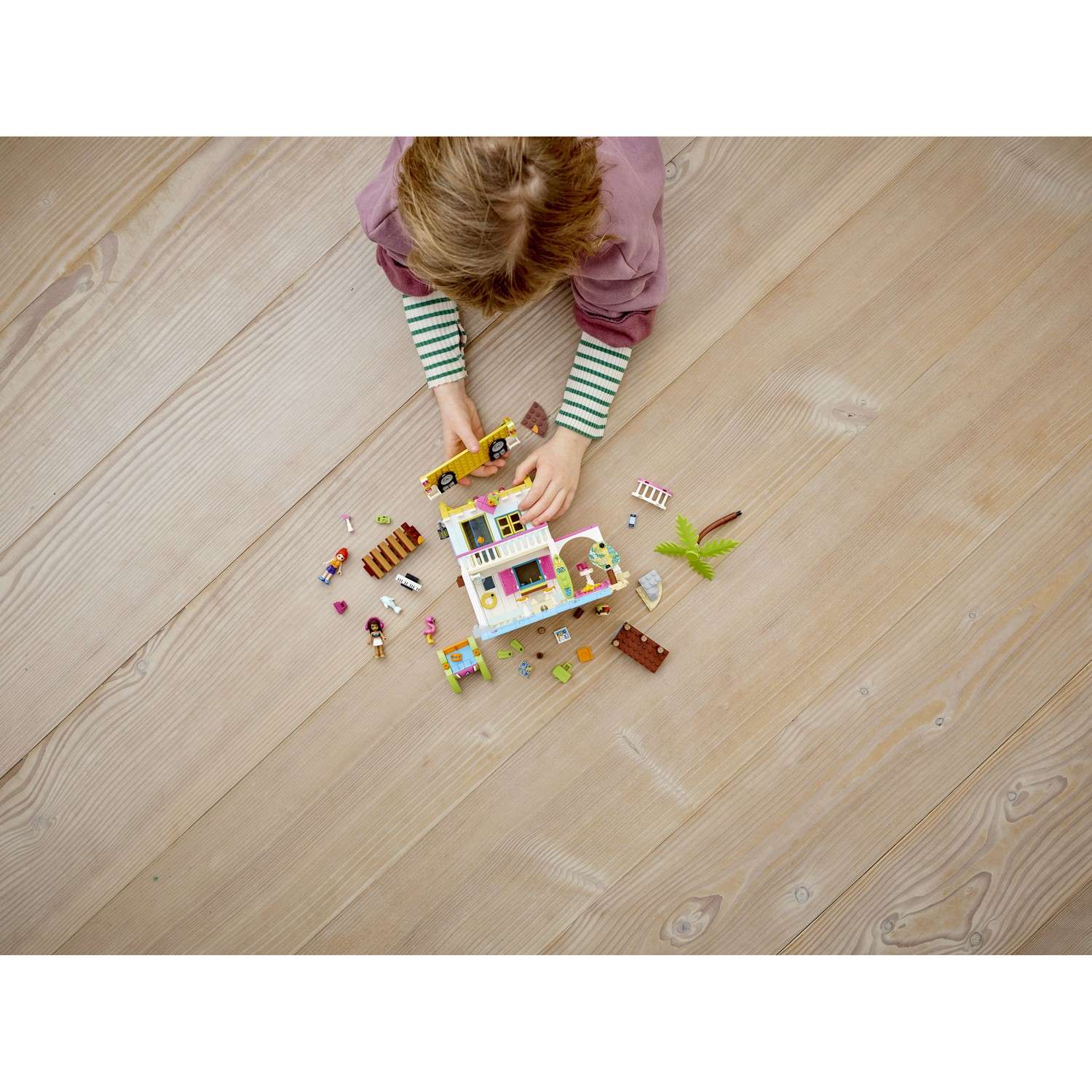 Конструктор LEGO Friends Пляжный домик блочный - фото 18