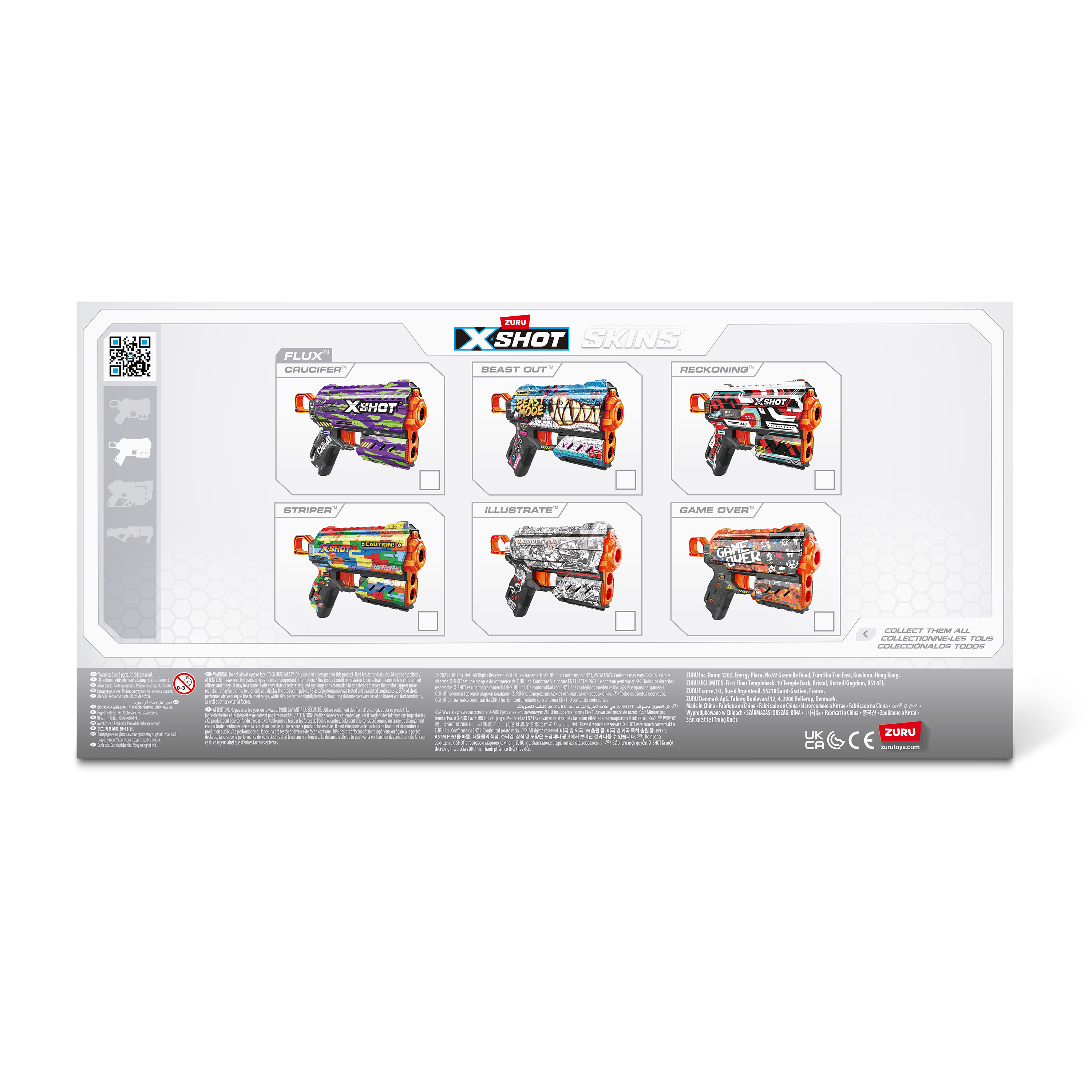 Бластер Zuru XSHOT  Skins Бластер Флакс - фото 10