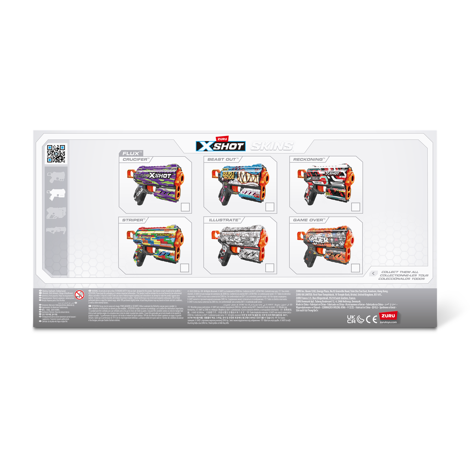 Бластер Zuru XSHOT  Skins Бластер Флакс - фото 10