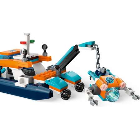 Конструктор LEGO City Explorer Diving Boat блочный