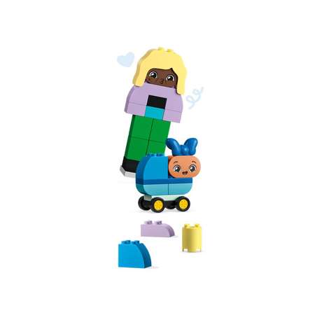 Конструктор LEGO DUPLO Сборные человечки блочный