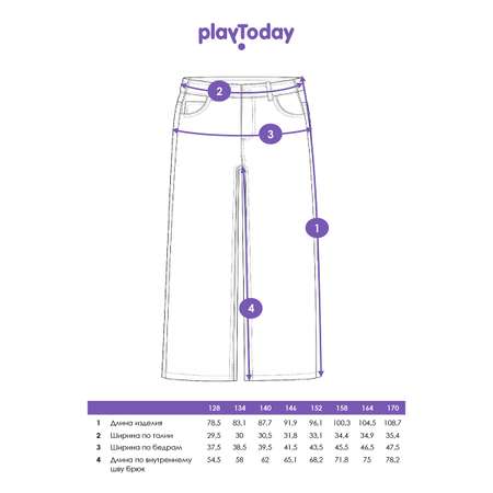 Джинсы PlayToday