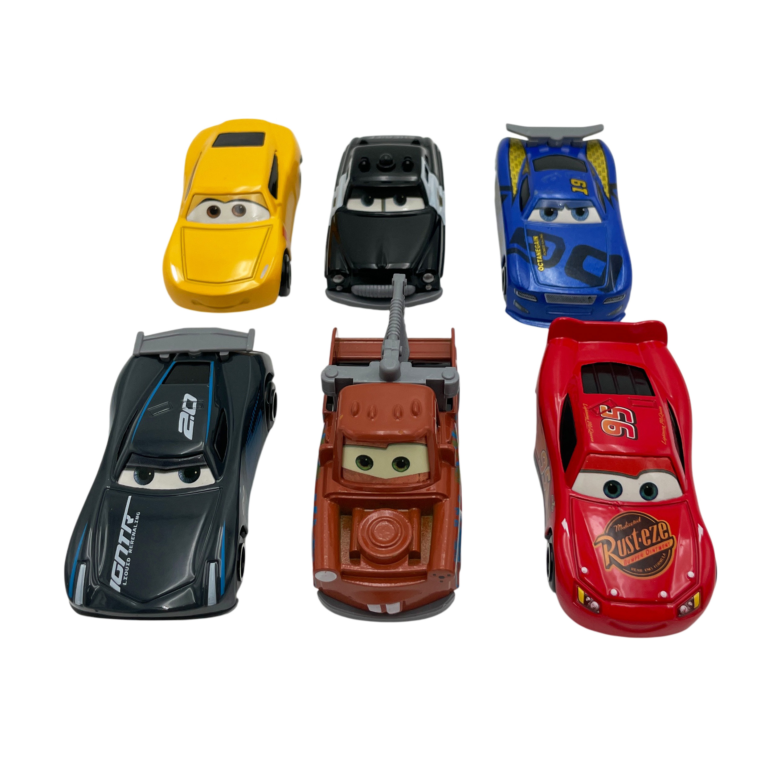 Игровой набор Zhorya Молния Маккуин McQueen 6 штук 829082 - фото 4