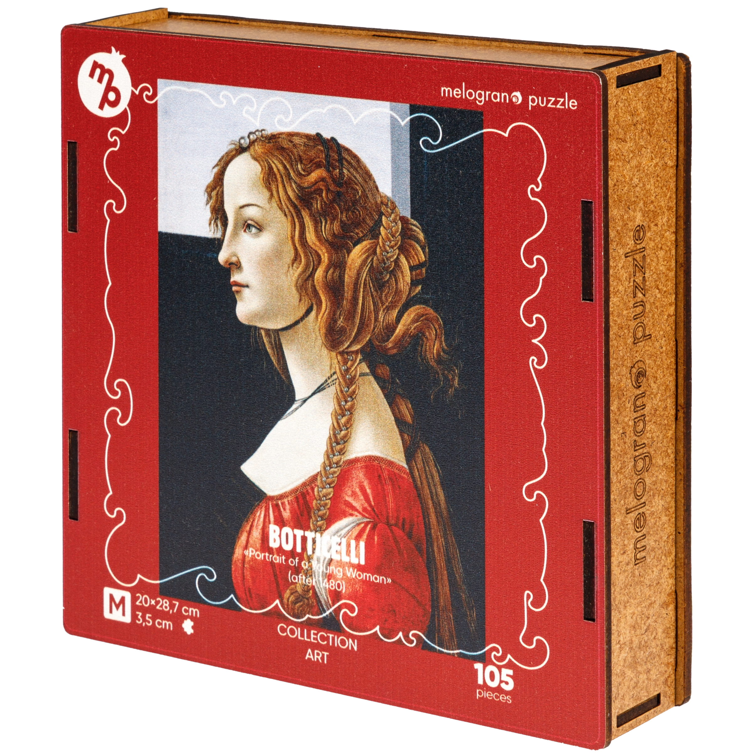 Пазл Melograno puzzle деревянный - фото 5