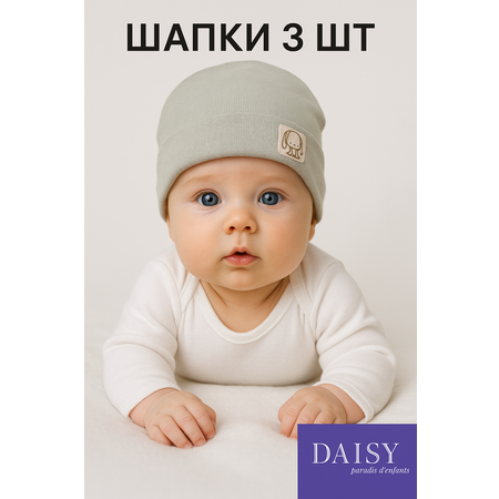 Шапка 3 шт Daisy