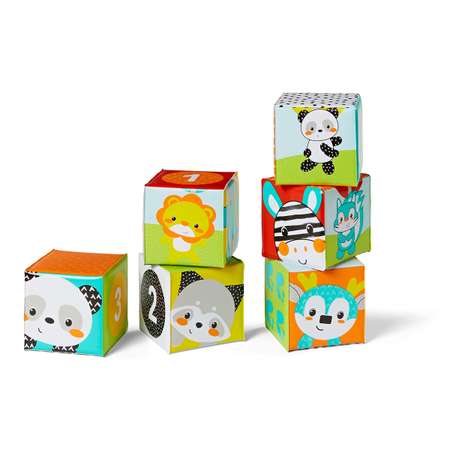 Игрушка INFANTINO кубики Мягкие Цвета и числа
