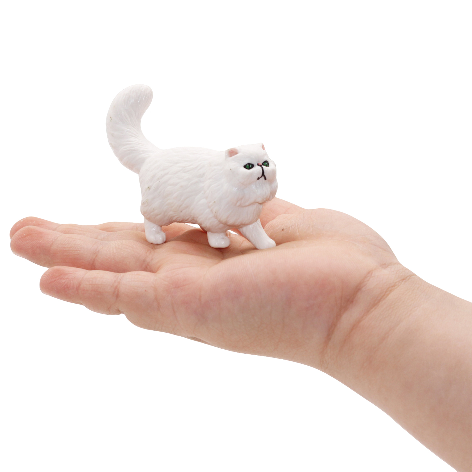 Фигурка Детское Время Кошка Персидская белая (идёт) - фото 2