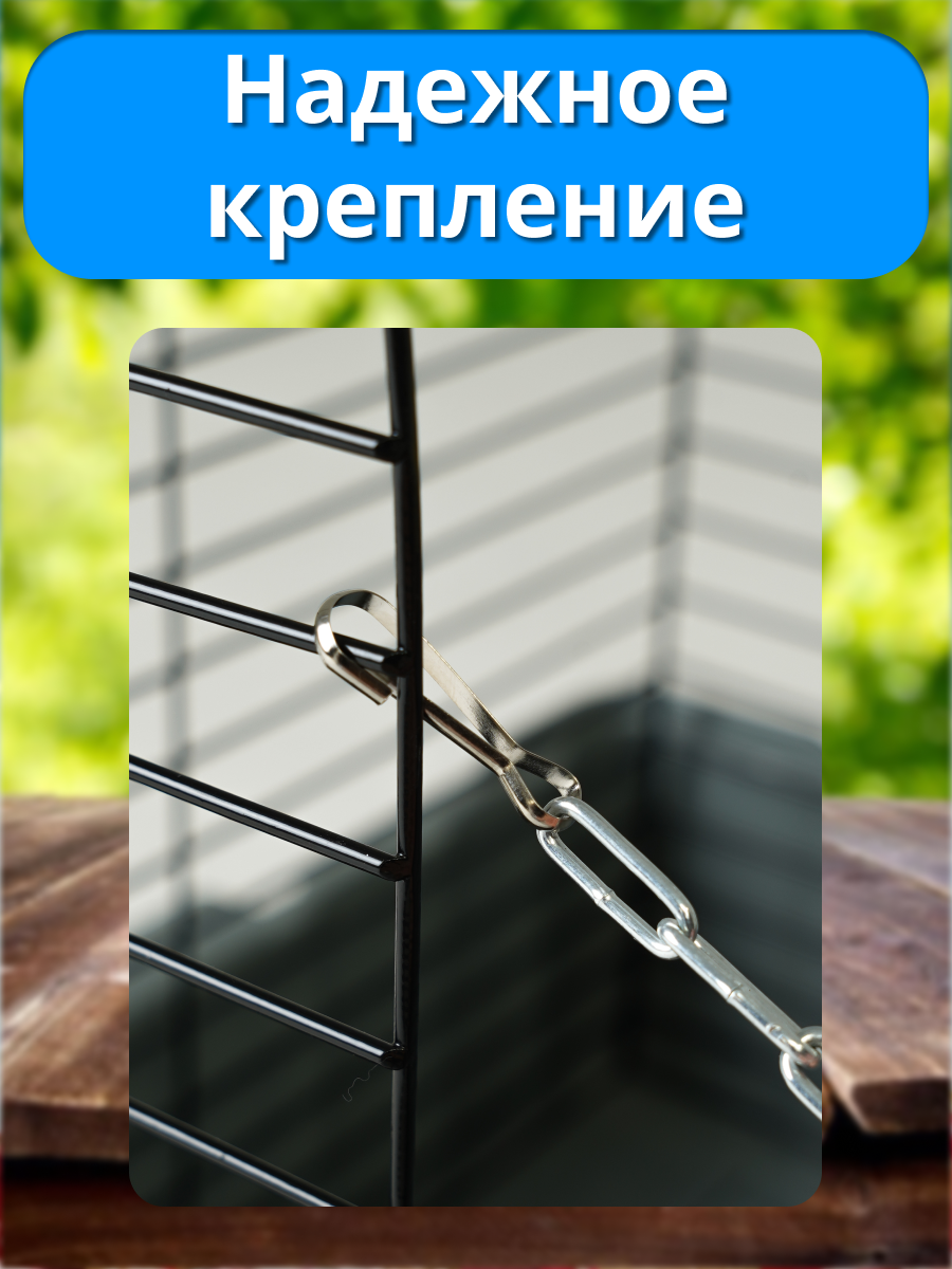 Гамак для грызунов PetiPet розовый большой 32х27 одноярусный - фото 5