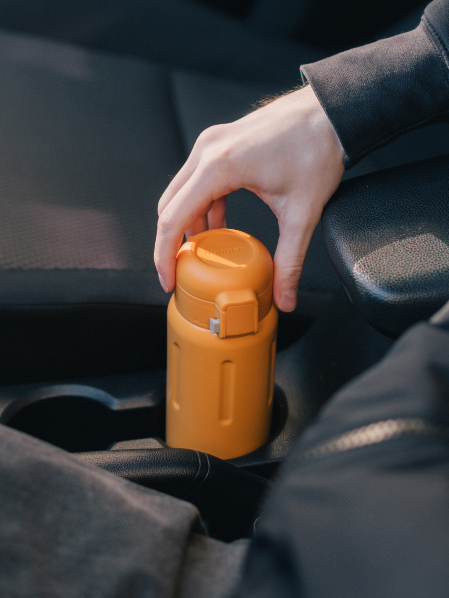 Термокружка для напитков 500 мл Bobber Capsule оранжевый - фото 10