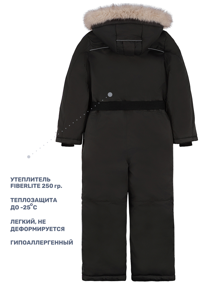 Комбинезон NIKASTYLE 8з5225 черный - фото 5