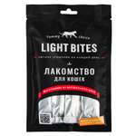 Лакомство для кошек LIGHT BITES 40г мини-колбаски с пюре с курицей и говядиной
