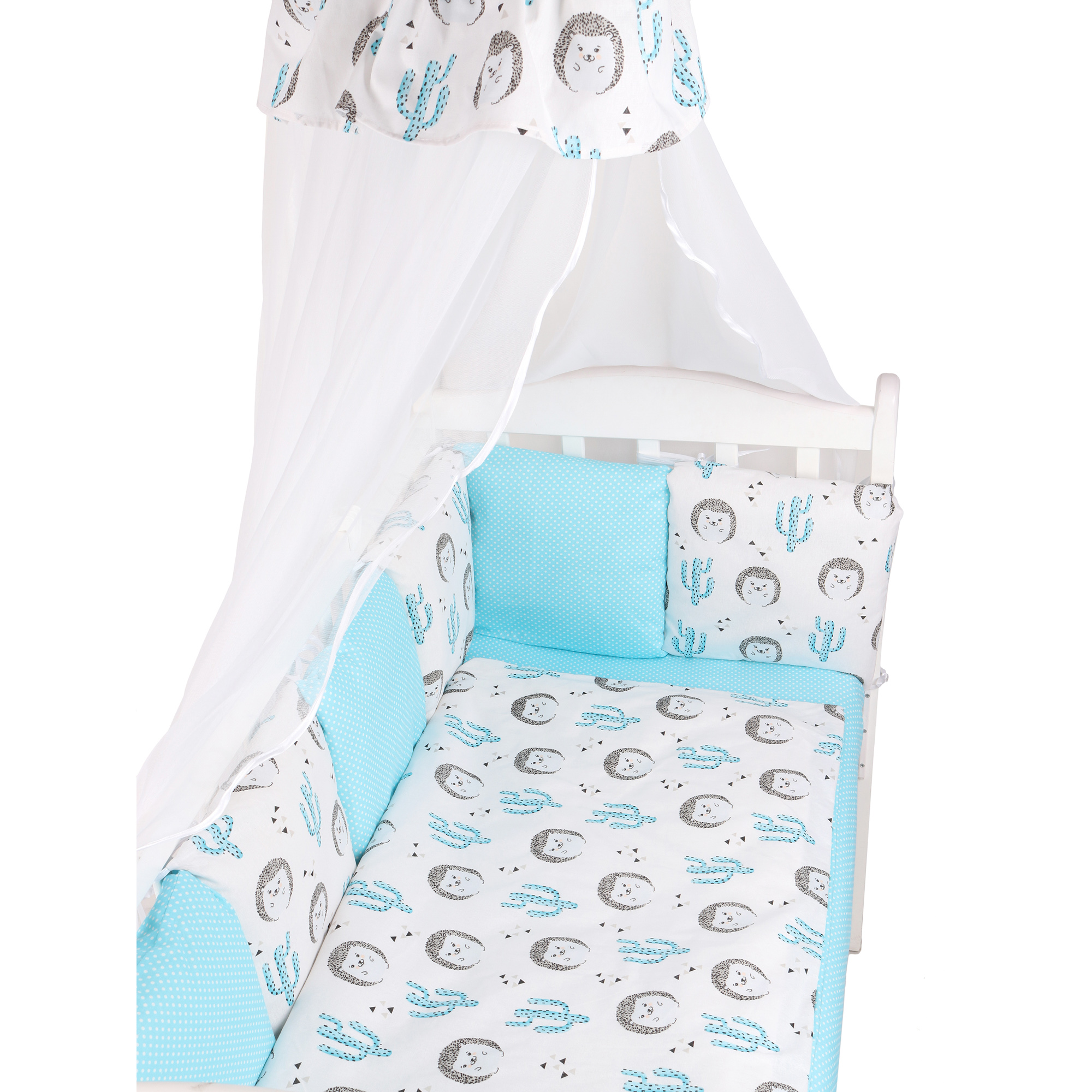 Бортик Amarobaby Ежики 12 дет. - фото 6