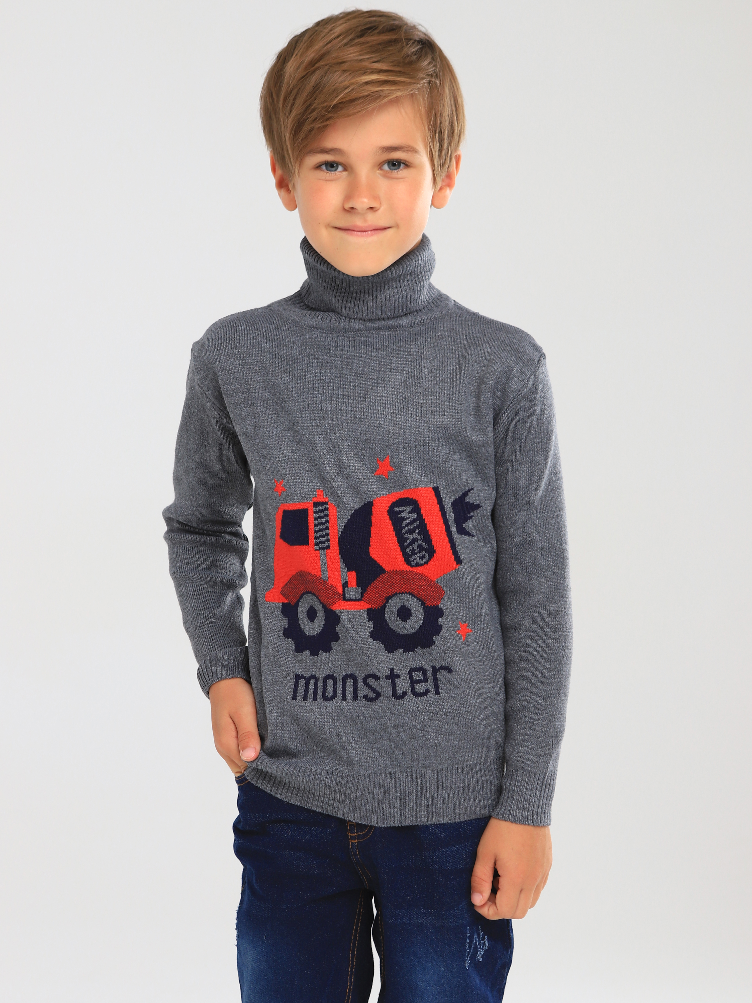 Свитер СИНИЙ МИР FUL3018-C62 - фото 3