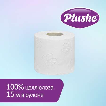 Туалетная бумага PLUSHE 1 упак. 4 шт.