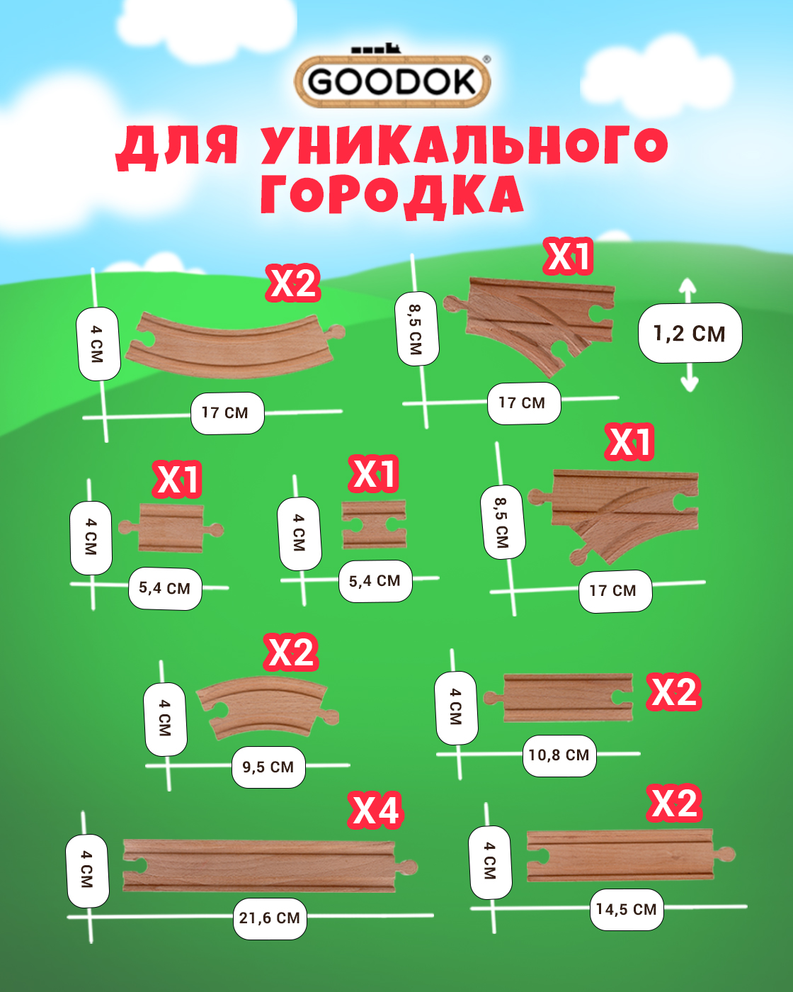 Дополнительные элементы Goodok Т24441 - фото 2