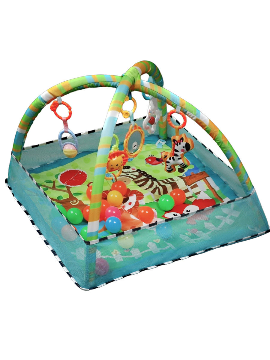 Коврик Рыжий кот с дугами - фото 5