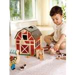 Домик для кукол Hape 30.6 см с мебелью