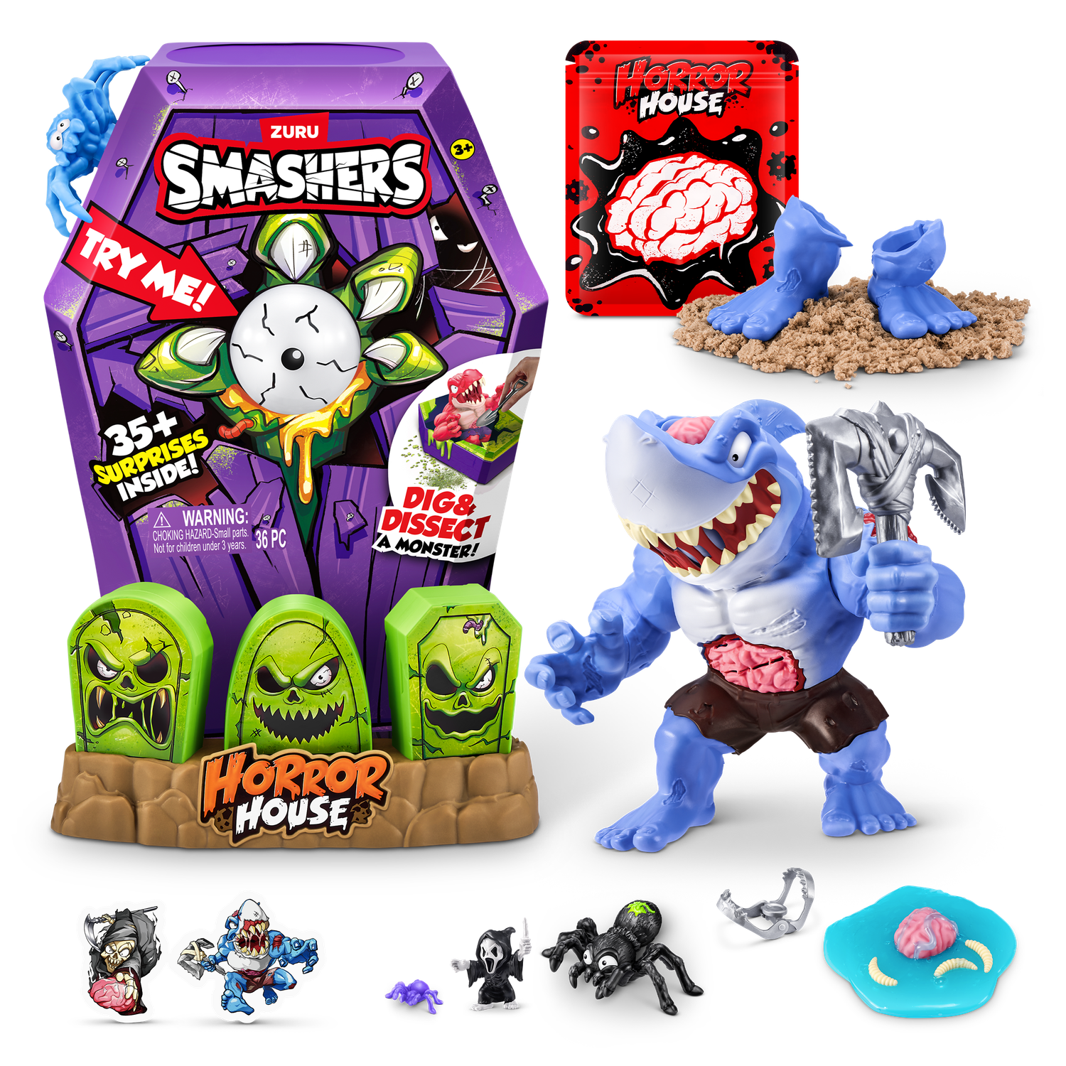 Фигурка Zuru Smashers Horror House - фото 17