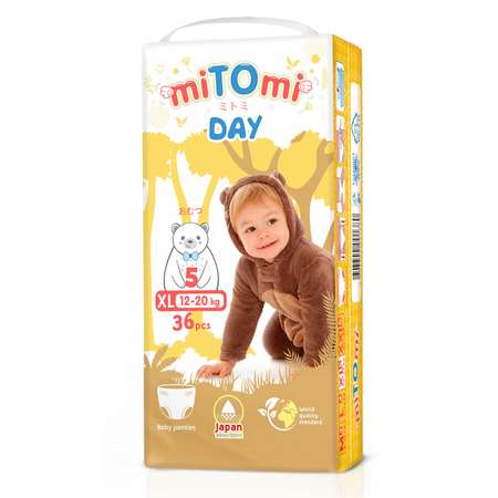 Трусики miTOmi Day XL 36 шт.