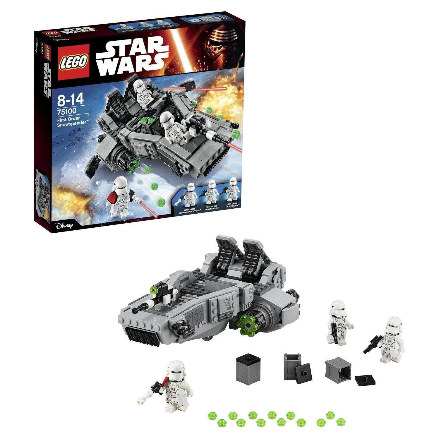 Конструктор LEGO Star Wars First Order Snowspeeder блочный - фото 1