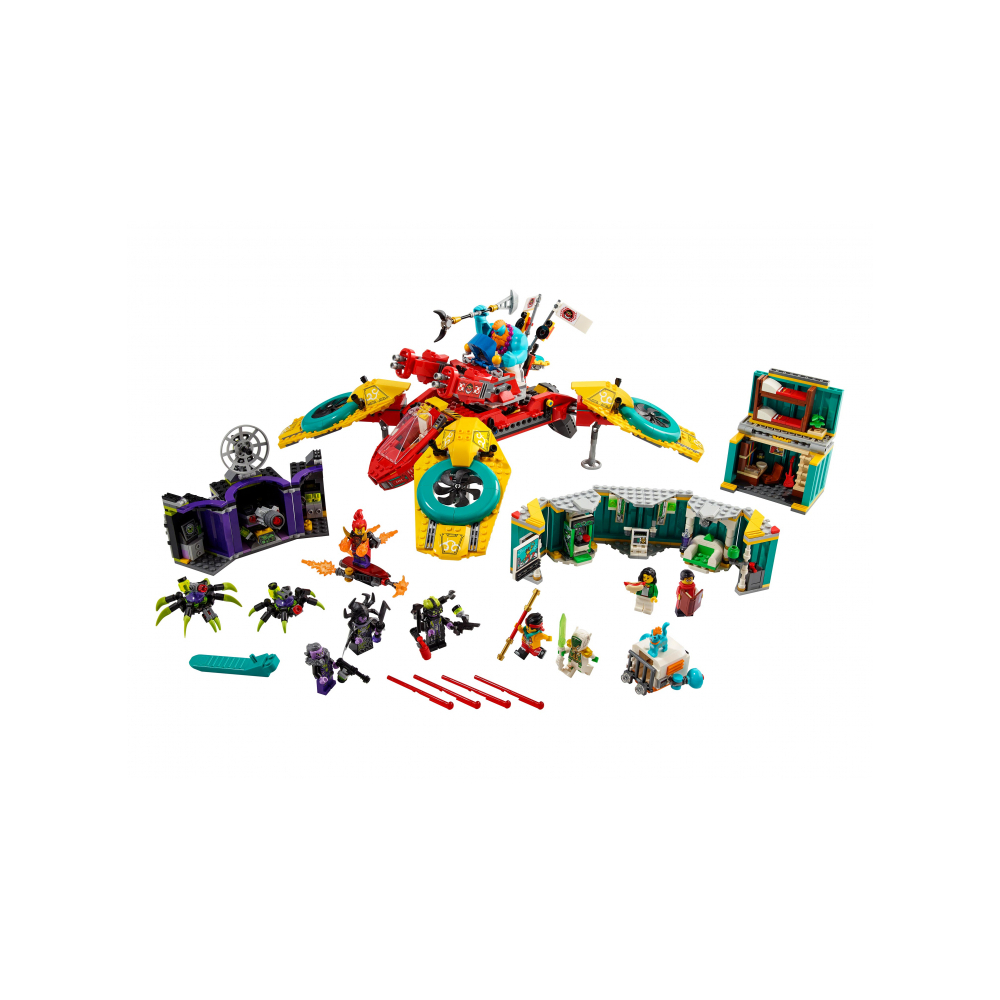 Конструктор LEGO Monkie kid Коптер команды Манки 80023 2187 дет. - фото 2