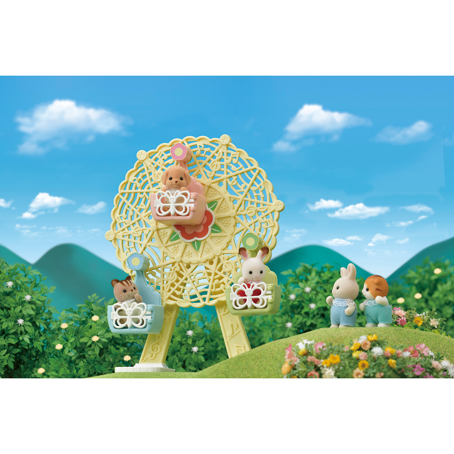 Игровой набор Sylvanian Families Колесо обозрения - фото 7