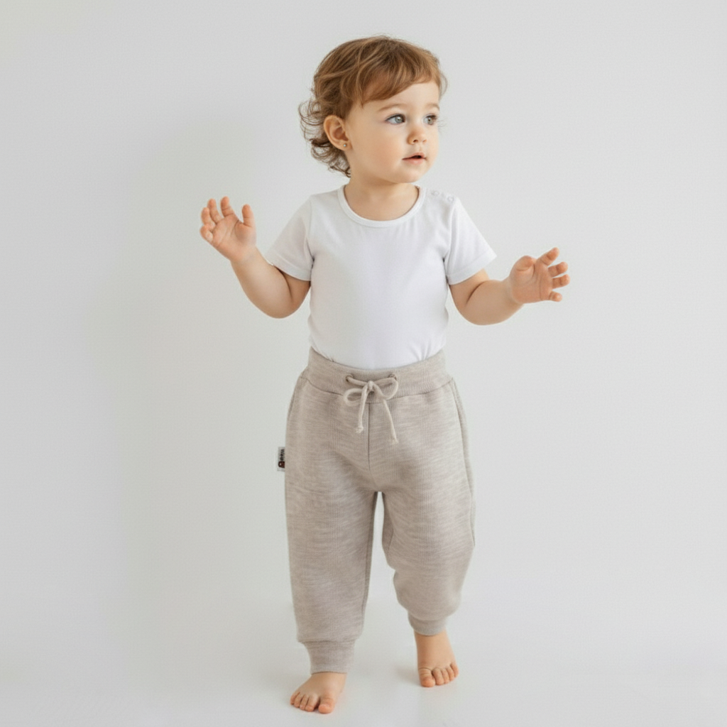 Джоггеры AS TEKS ANN-018/кремовый - фото 3