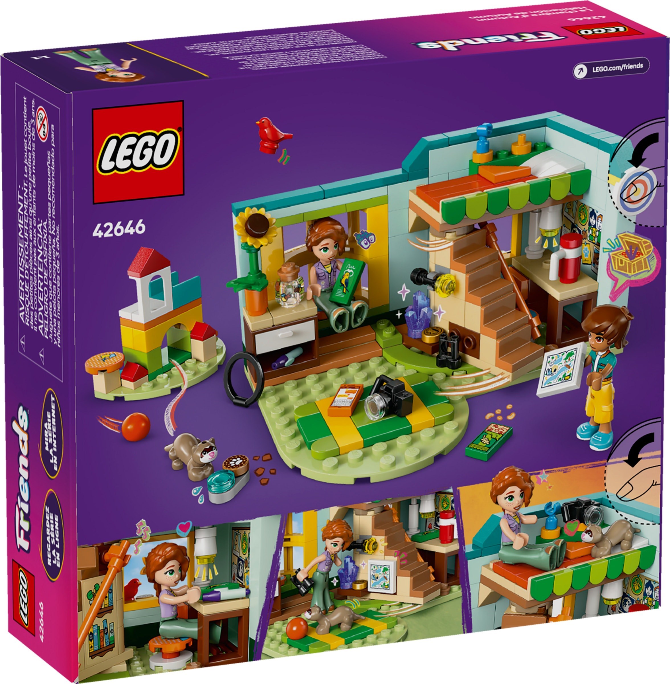 Изображение товара Конструктор LEGO Friends Комната Отэм 42646 347 деталей для детей от 6 лет