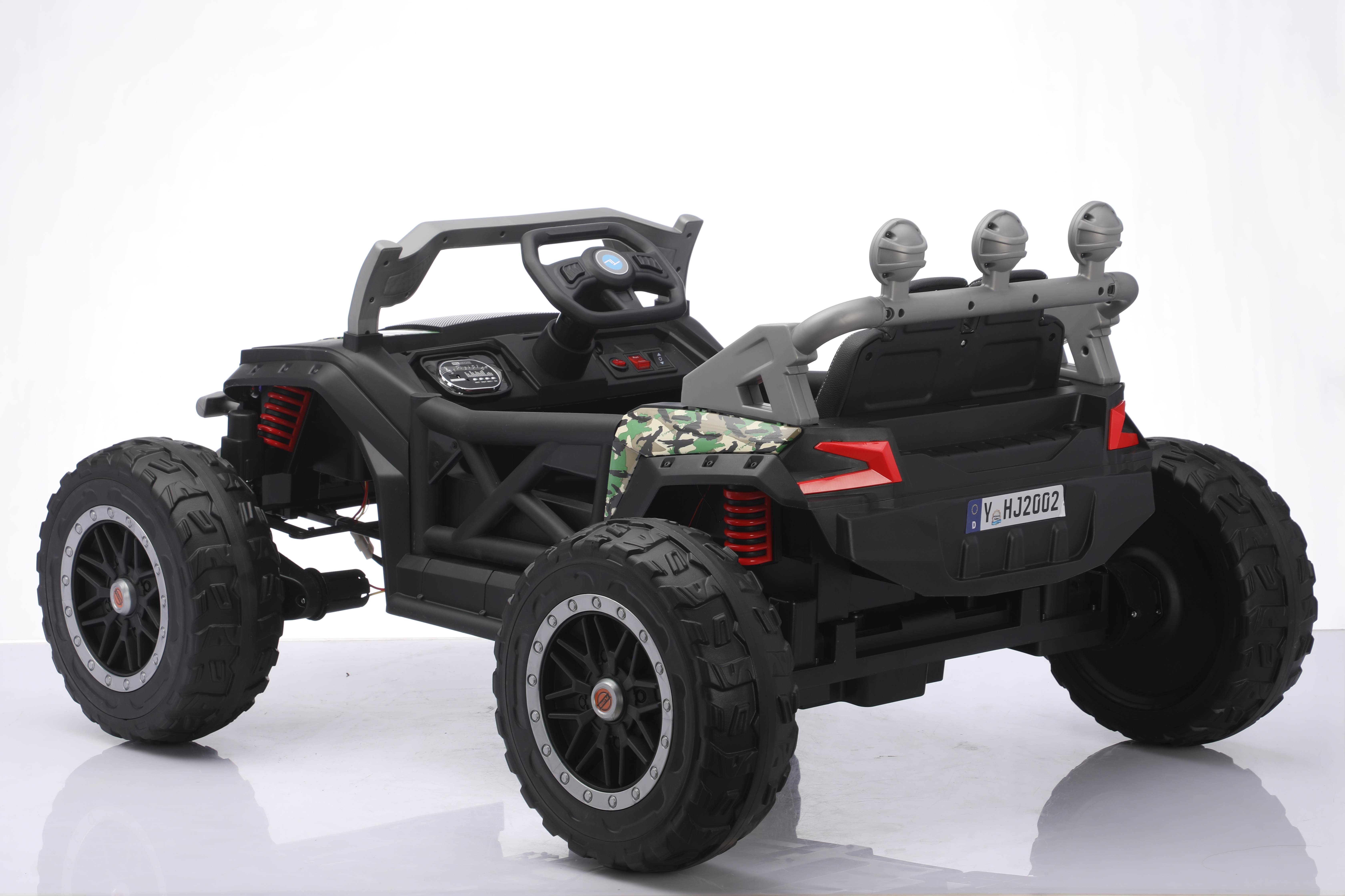 Электромобиль TOYLAND Багги, 4х4, колеса EVA С пультом ДУ - фото 5