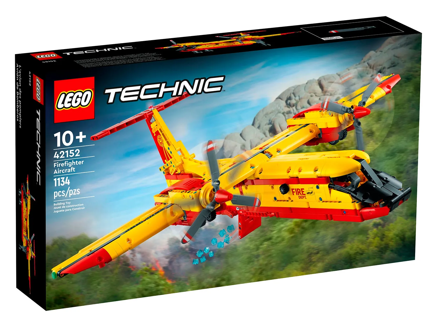 Изображение товара Конструктор LEGO Technic Пожарный самолет 1134 детали — серия Техник
