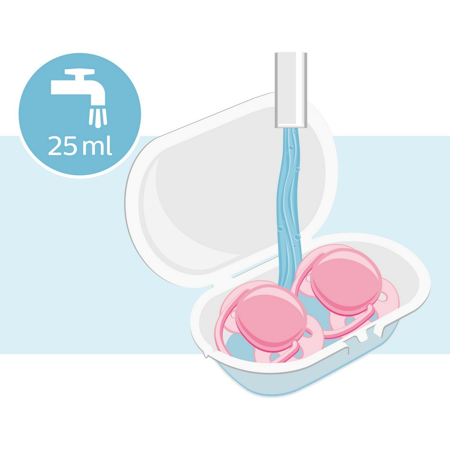 Пустышка Philips Avent ортодонтическая от 6 мес. 2 шт. - фото 5