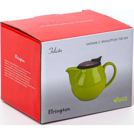 Чайник Elrington Феличита 700 мл голубой