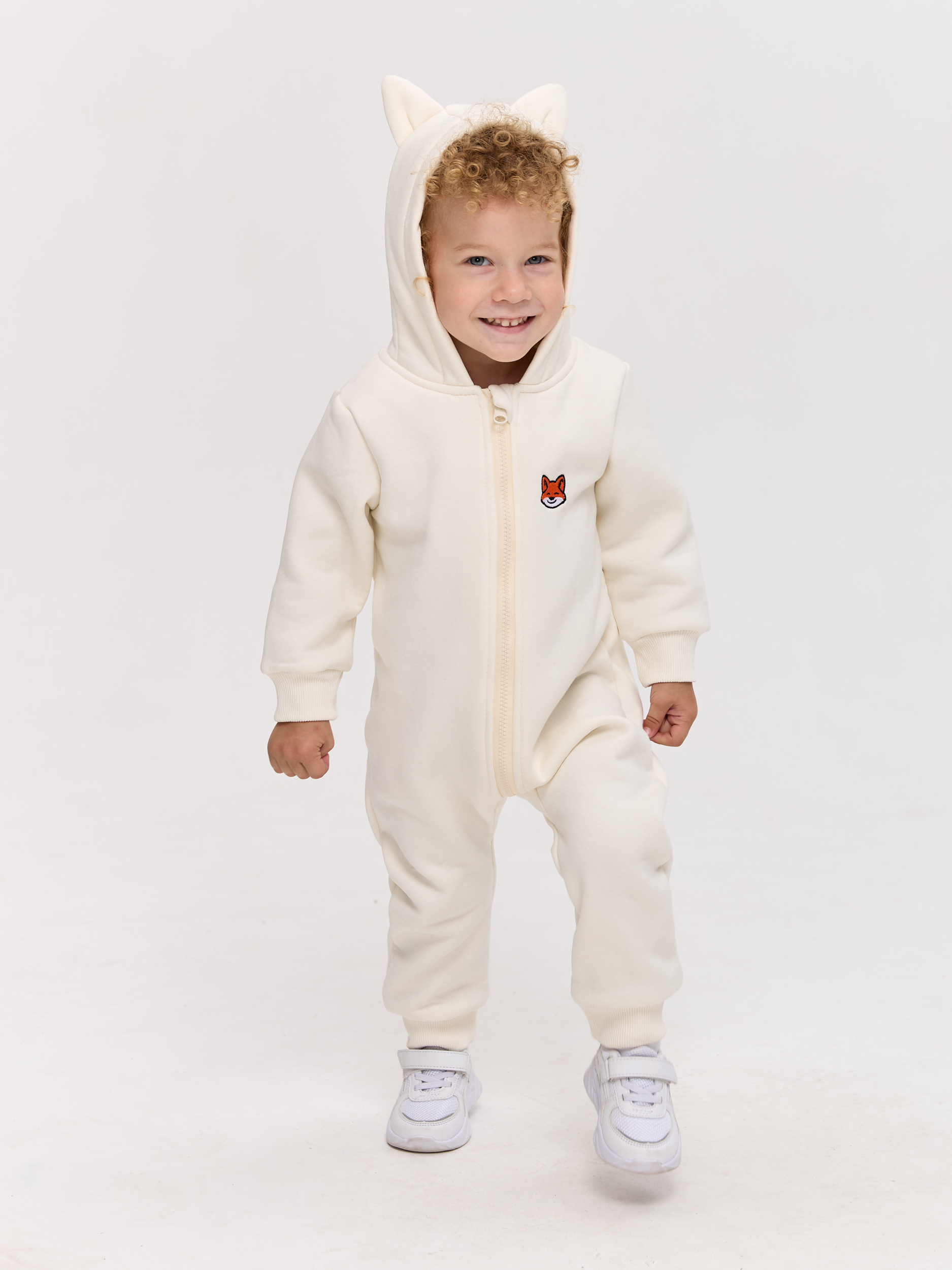 Комбинезон Лапушка 5055ф молочный - фото 27