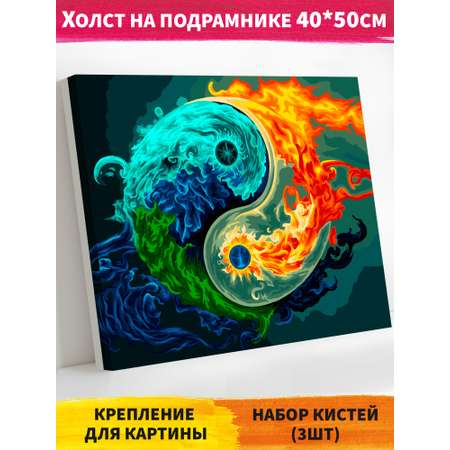 Картина по номерам Hobby Paint Инь и ян в ассортименте