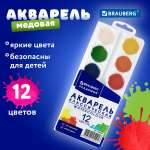 Краски акварель Brauberg 12 цв.