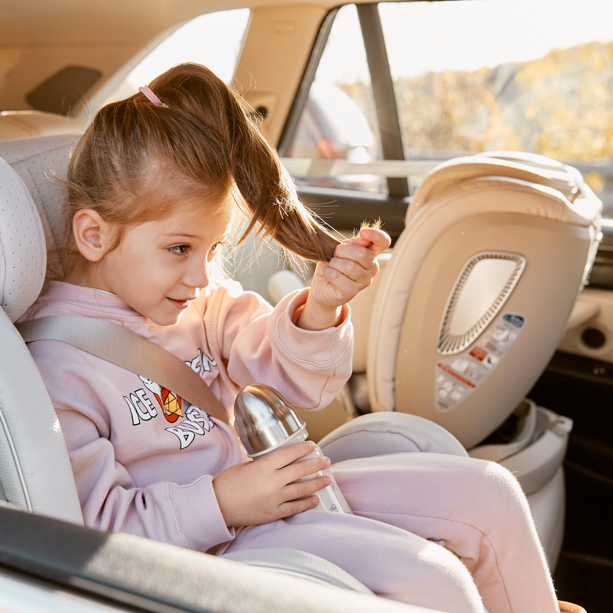 Автокресло Happy Baby I-Unix Isofix 0+/1/2/3 (0-36 кг) серый - фото 15