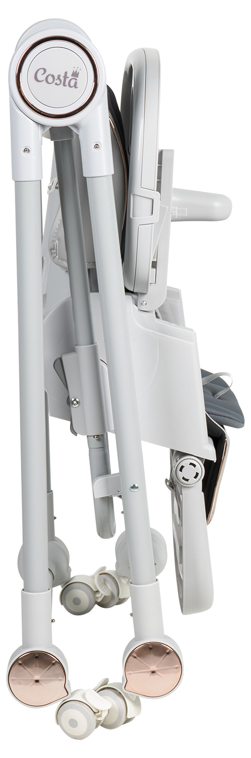 Стульчик для кормления Costa Mercy серый - фото 16