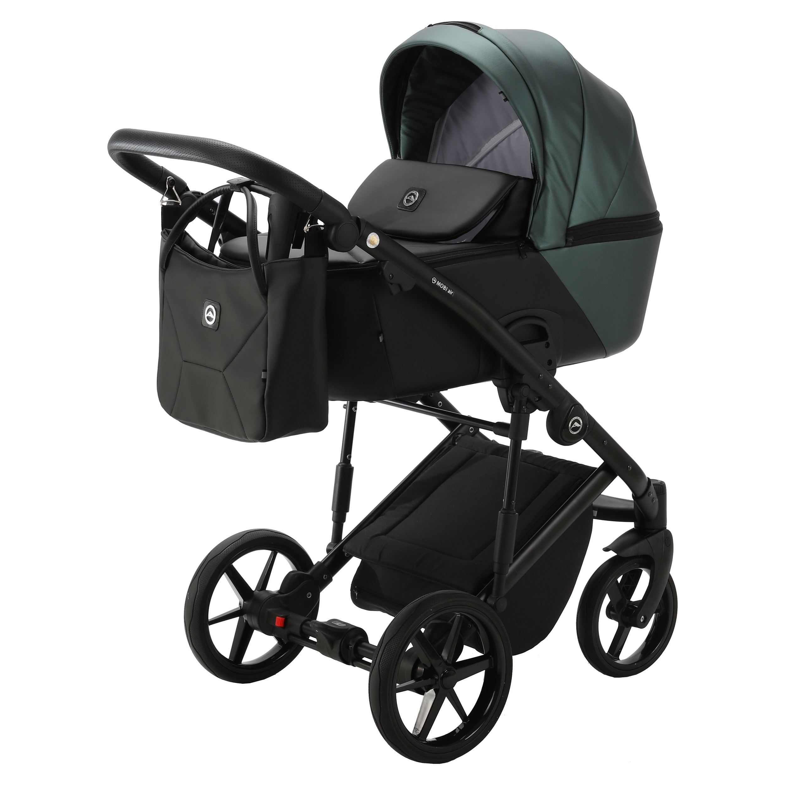 Коляска 3в1 Adamex Mobi Deluxe - фото 1