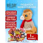 Сладкий новогодний подарок WELDAY для детей 2026