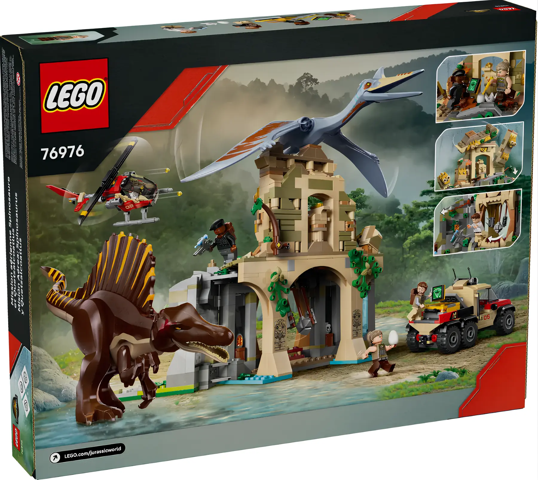 Конструктор LEGO Jurassic World 76976 984 дет. - фото 3