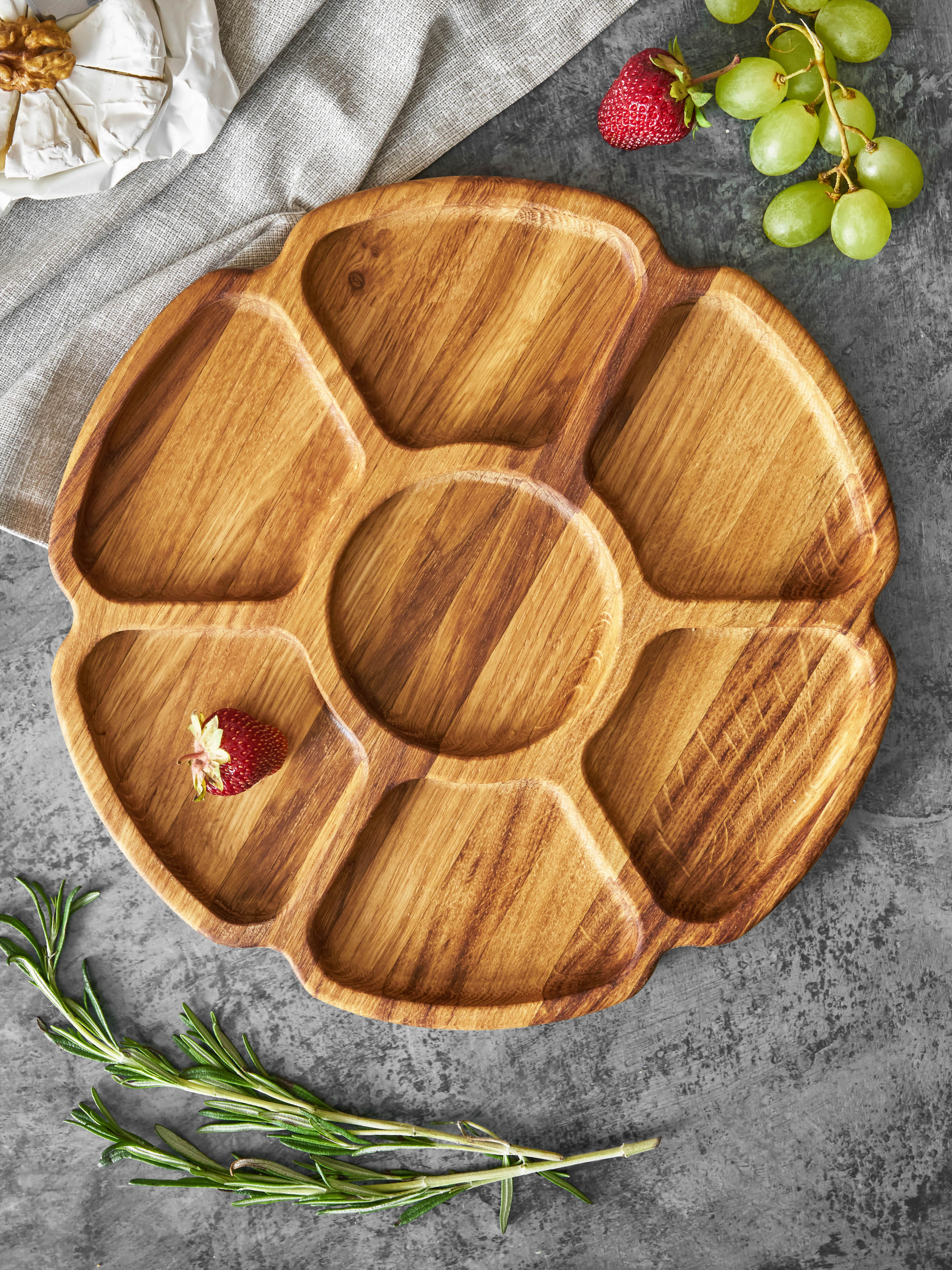 Менажница Plates and More деревянная - фото 4