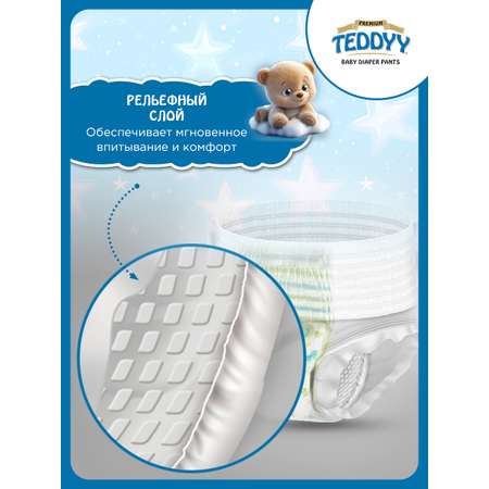 Трусики Teddy Baby Premium 4 88 шт.