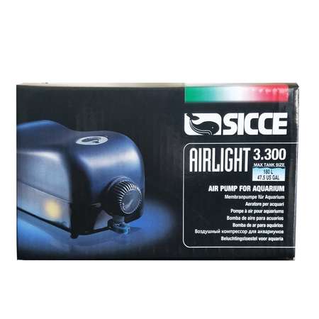 Компрессор для аквариума Sicce AIRlight 3300 91497