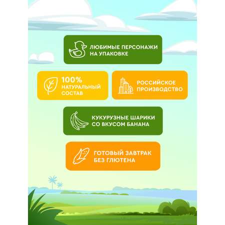 Сухой завтрак Сладкая сказка CRUNCH TIME Зебра в клеточку 170г