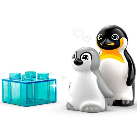 Конструктор LEGO DUPLO Семейства диких животных 10 дет.