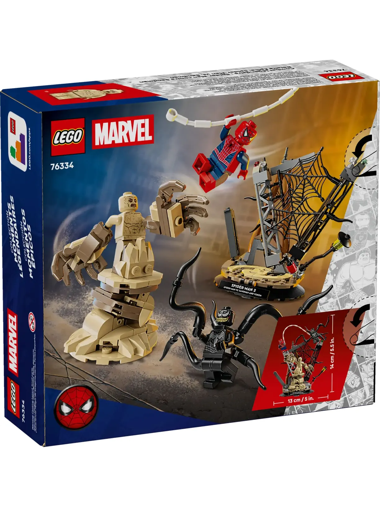 Конструктор LEGO Marvel Super Heroes Эпическая битва 201 дет. - фото 5