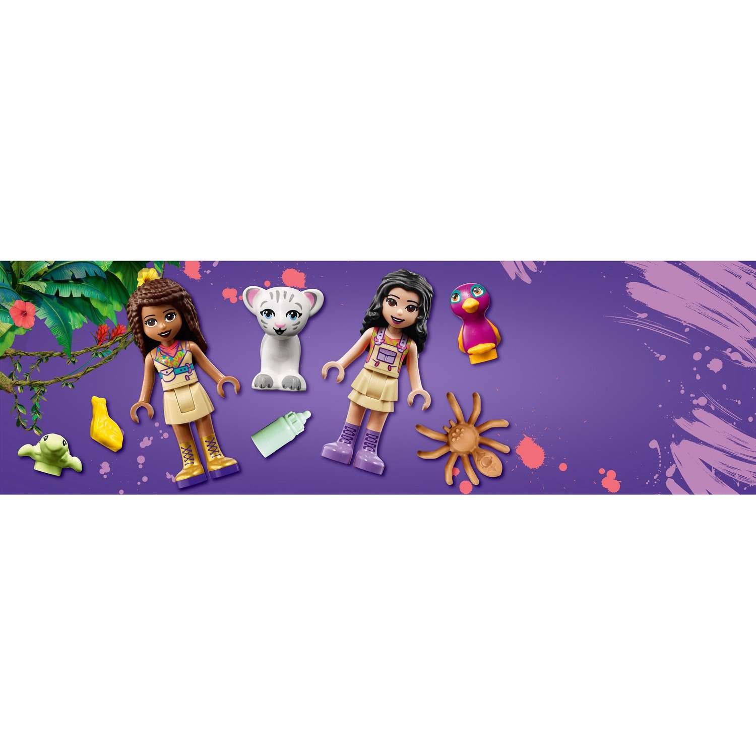 Конструктор LEGO Friends Спасение тигра блочный - фото 10