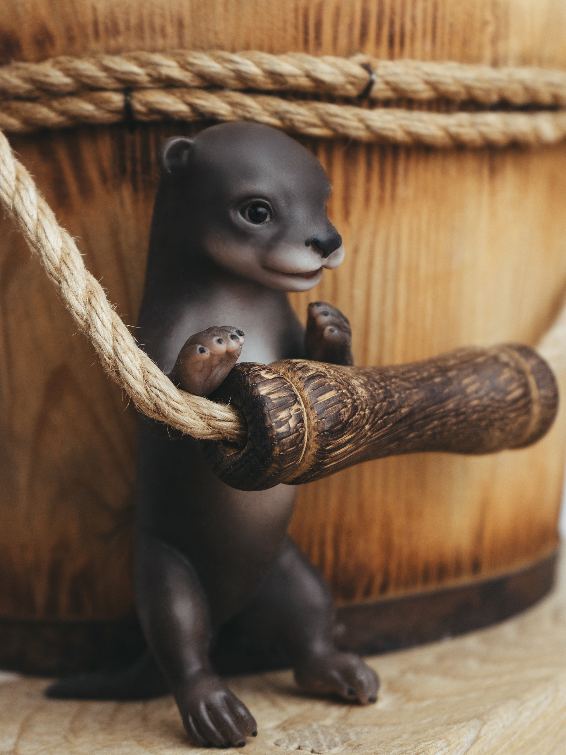 Кукла мини Magic Manufactory "Magic Pets", выдра высота 15 см 4631175965922 - фото 11